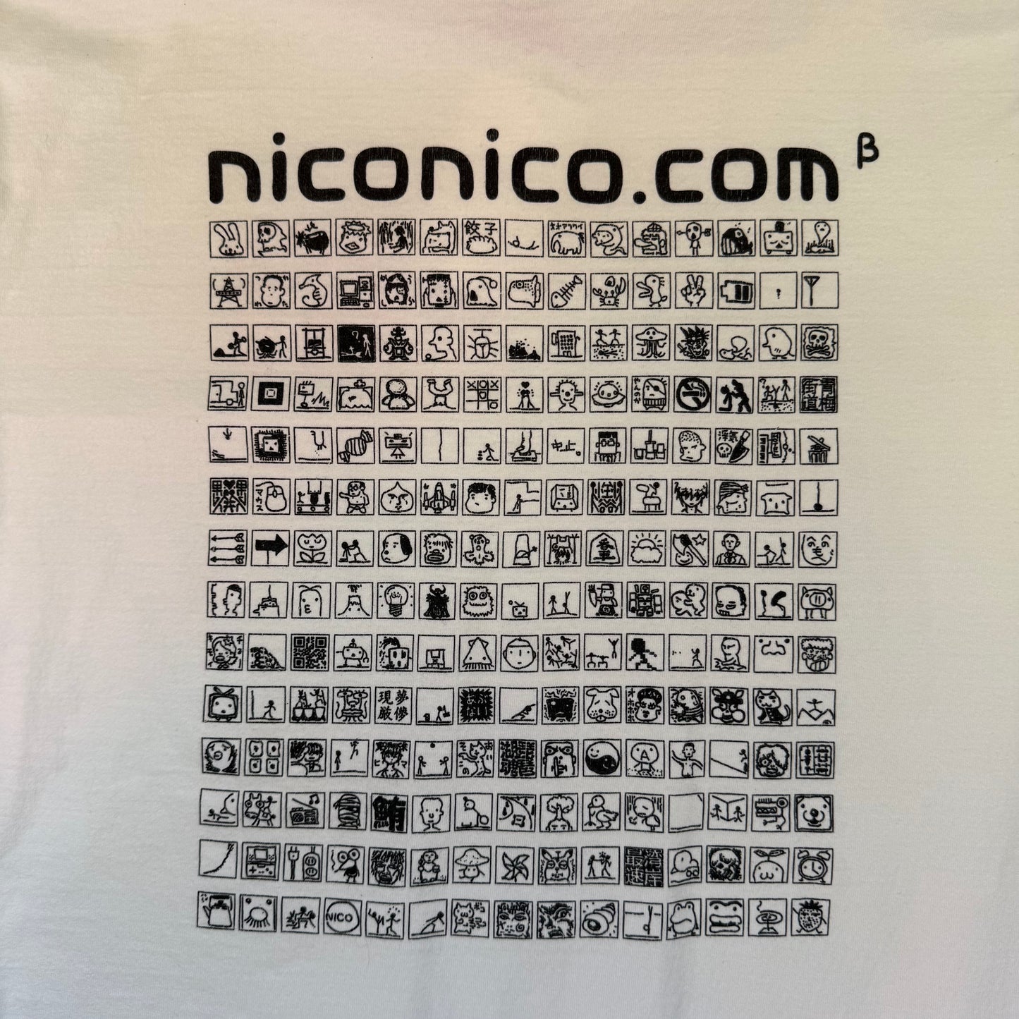 2000’s niconico.com Web Site Tee - Large