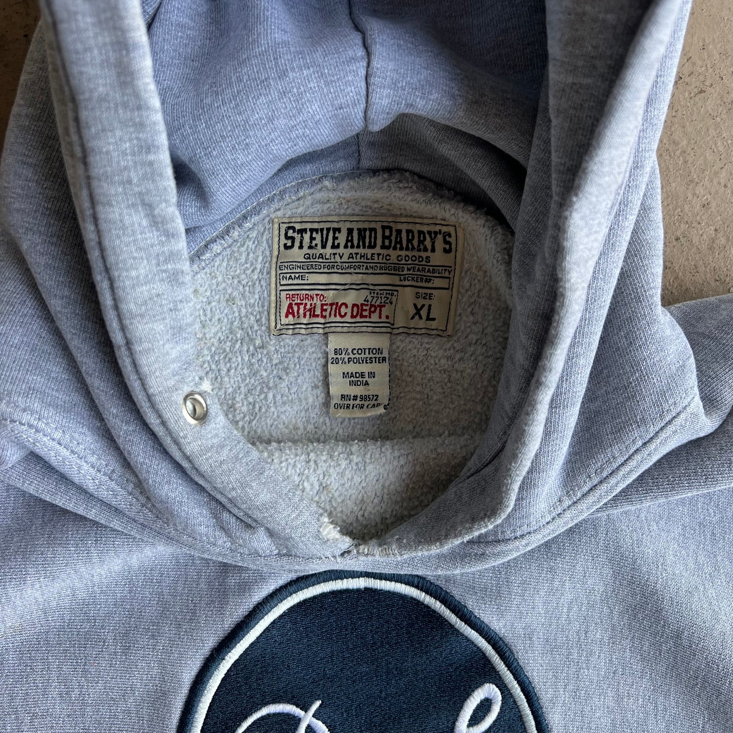 1990's Steve and Barry's "Dork" Hoodie - Extra Large