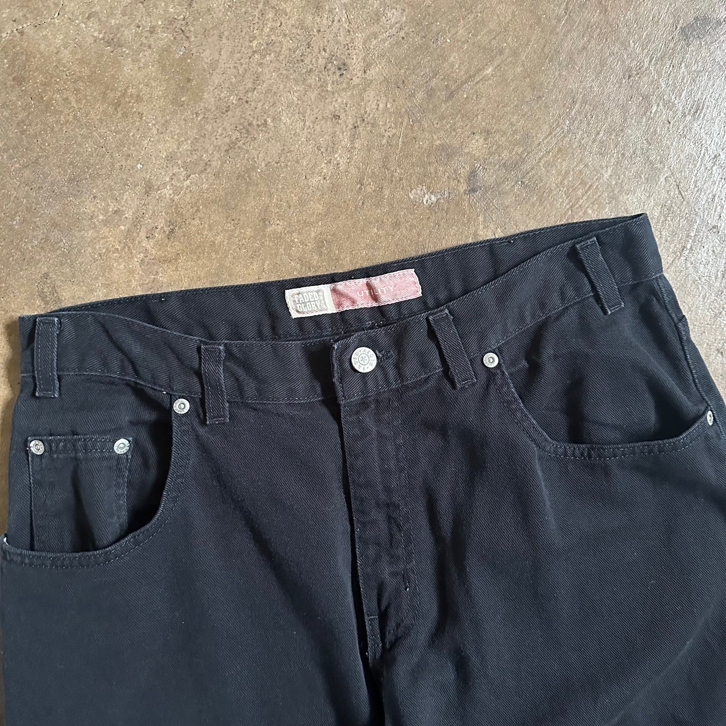 2000's Faded Glory Wide Leg Jeans- 34x31