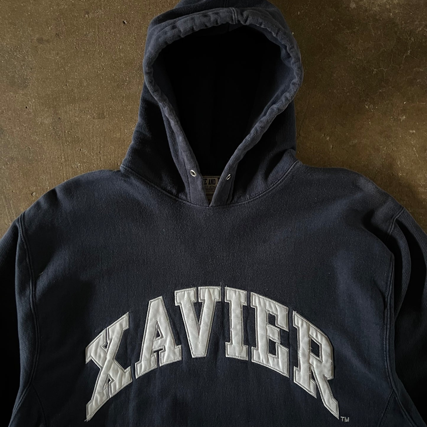 1990’s Xavier Collegiate Hoodie- Medium