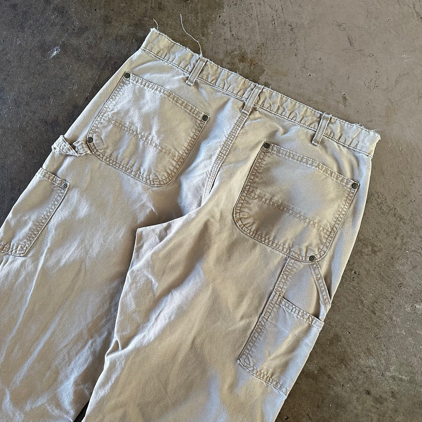 2000's Carhartt Khaki Double Knee Pant - 34