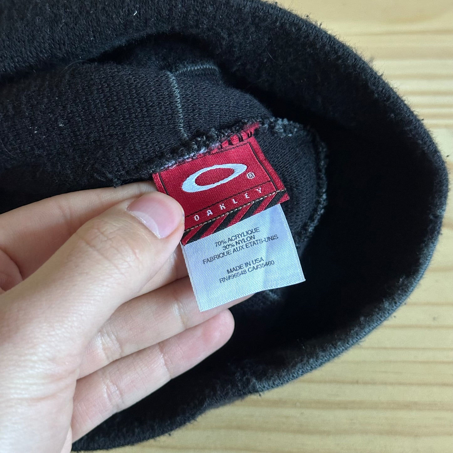 1990's Oakley Software Skull Cap Beanie