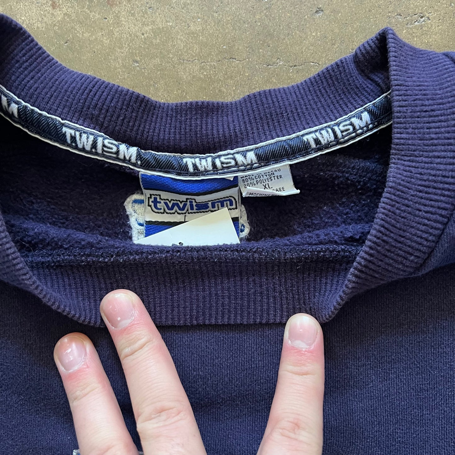 1990’s Twism Logo Sweater- Extra Large
