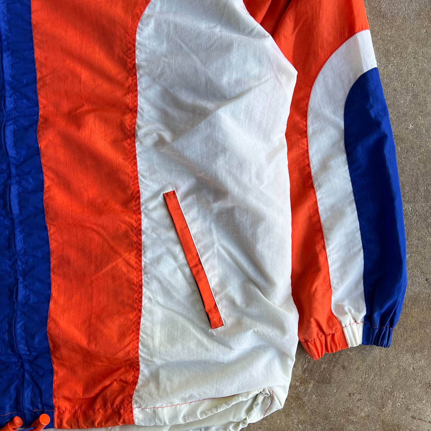 1990's Twism Colorblocked Zip Up Jacket - Extra Large