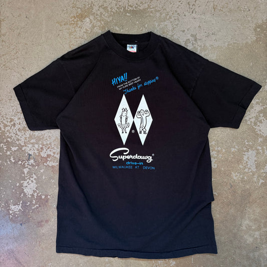 1990’s Chicago Superdawg Drive in Graphic Tee - Large