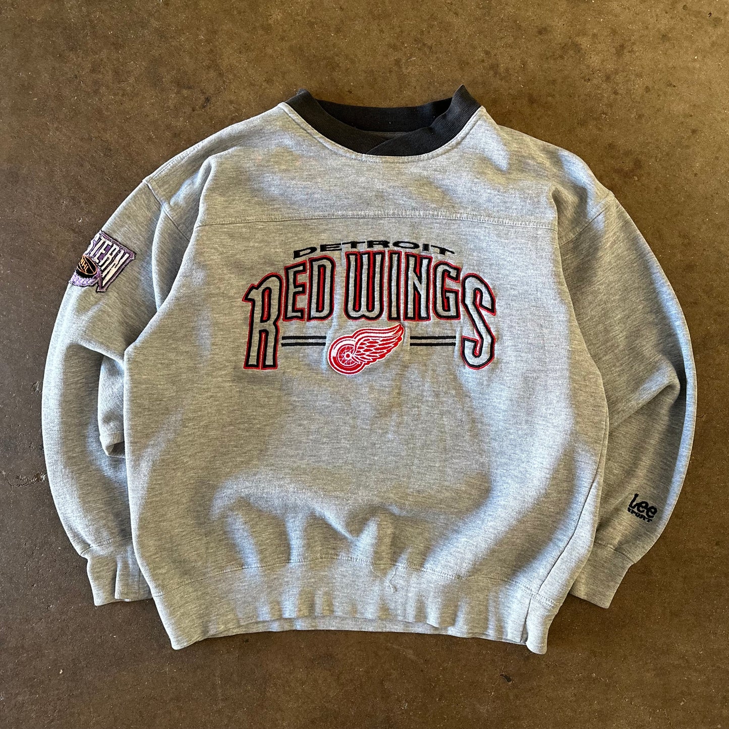 1990's Detroit Red Wings Crewneck - Medium