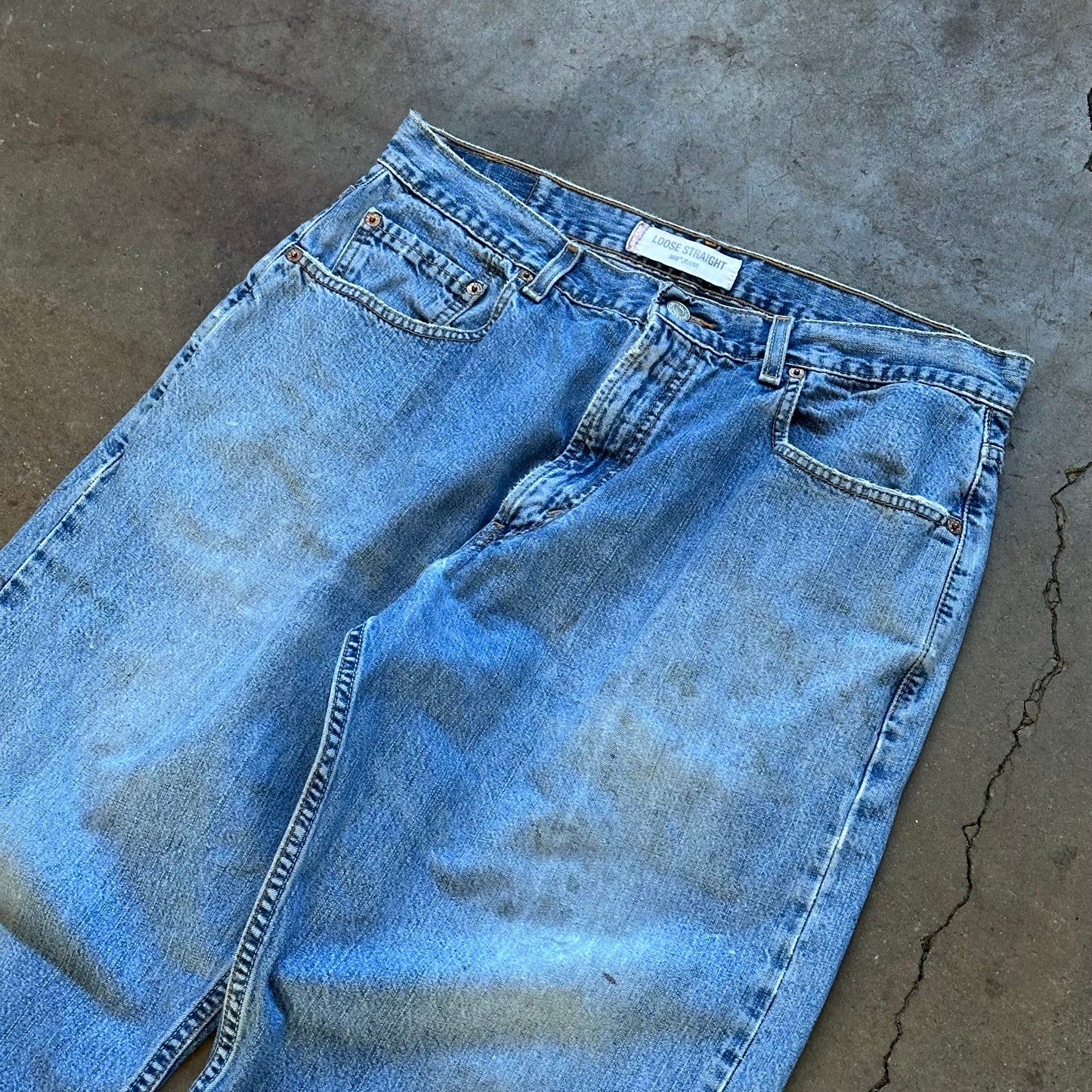 2000's Levi's 569 Loose Straight Jeans - 34x27