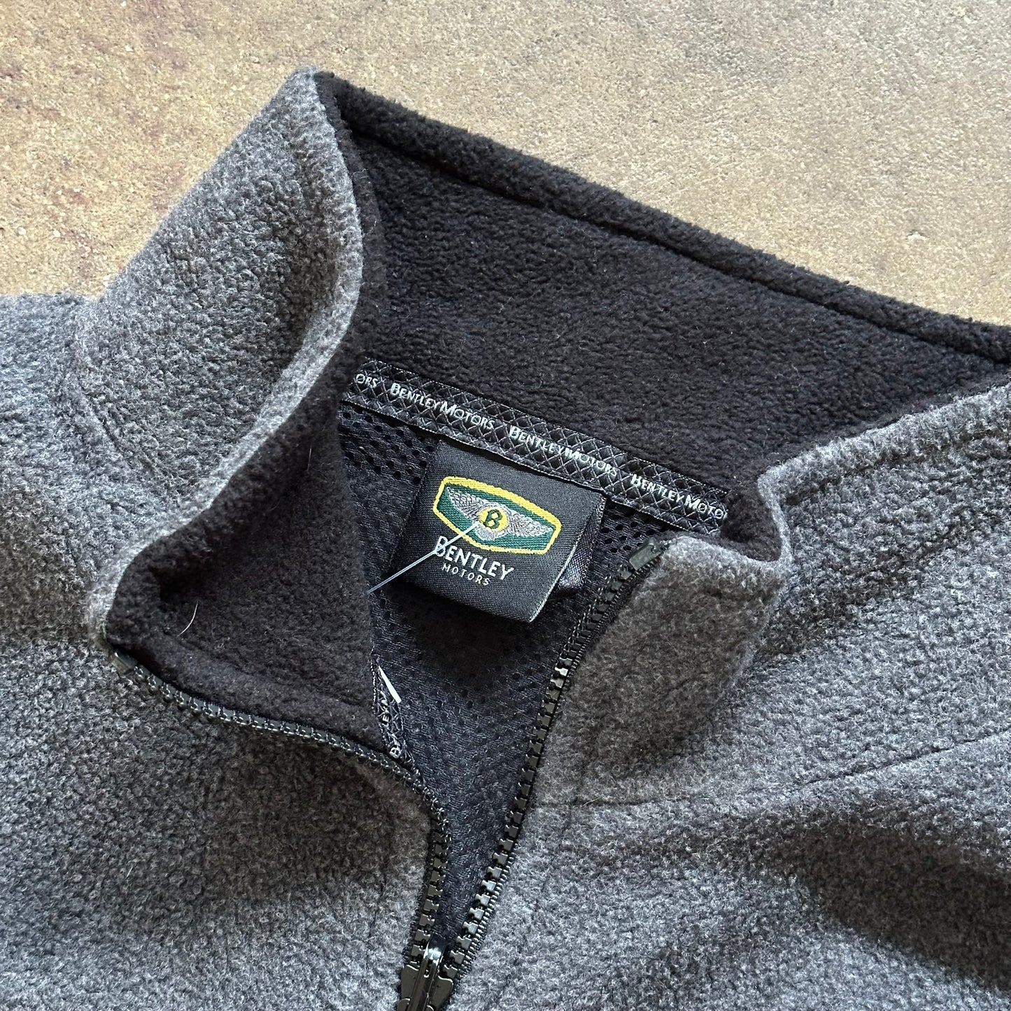 1990's "Team Bentley" Bentley Car's Fleece Jacket - XXL