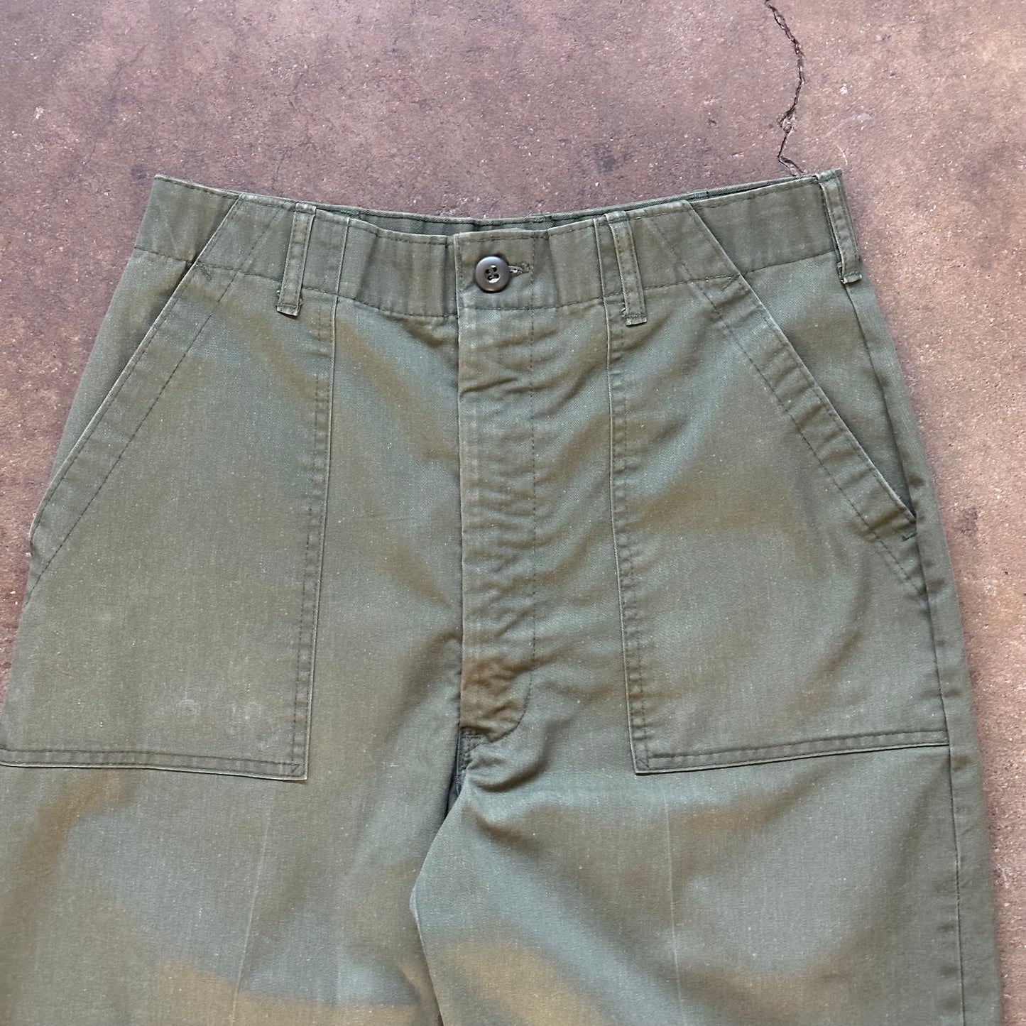 1980's Military Fatigue Pants - 30x30