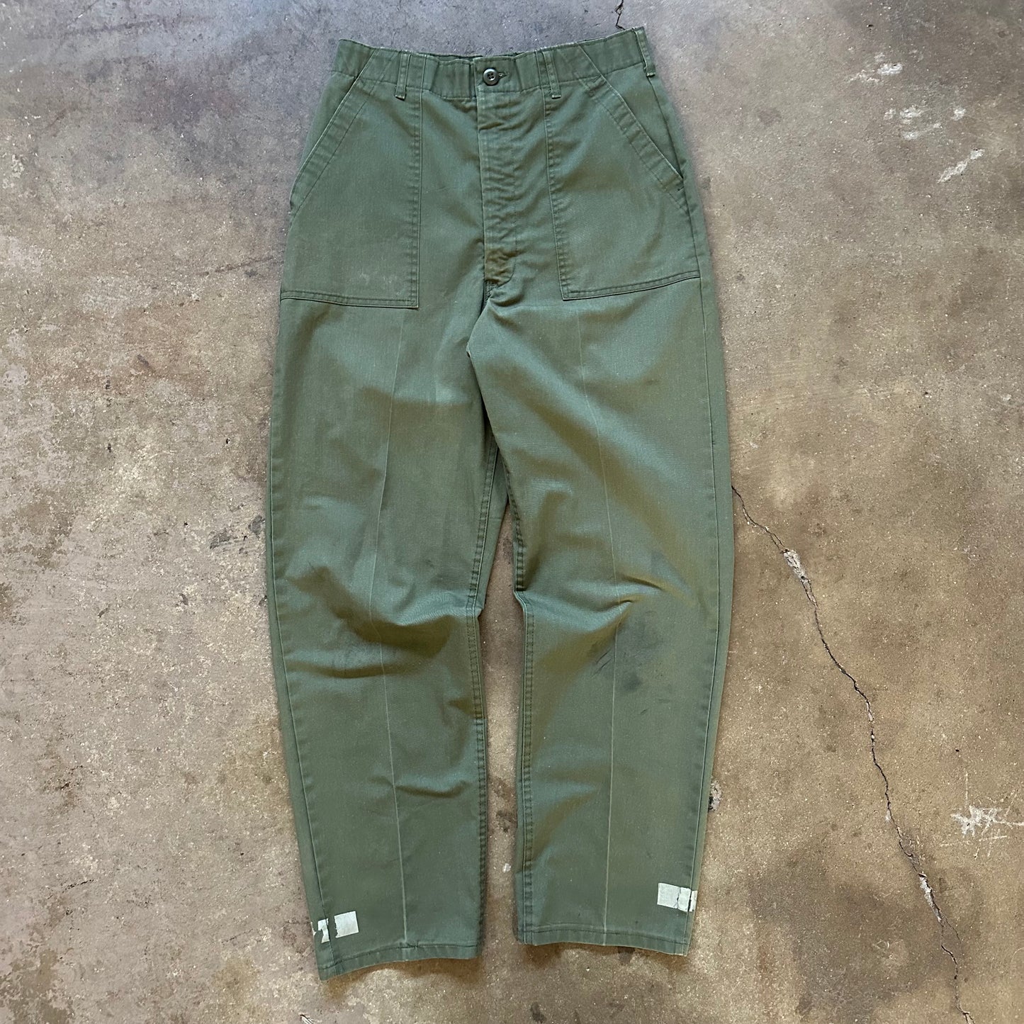 1980's Military Fatigue Pants - 30x30