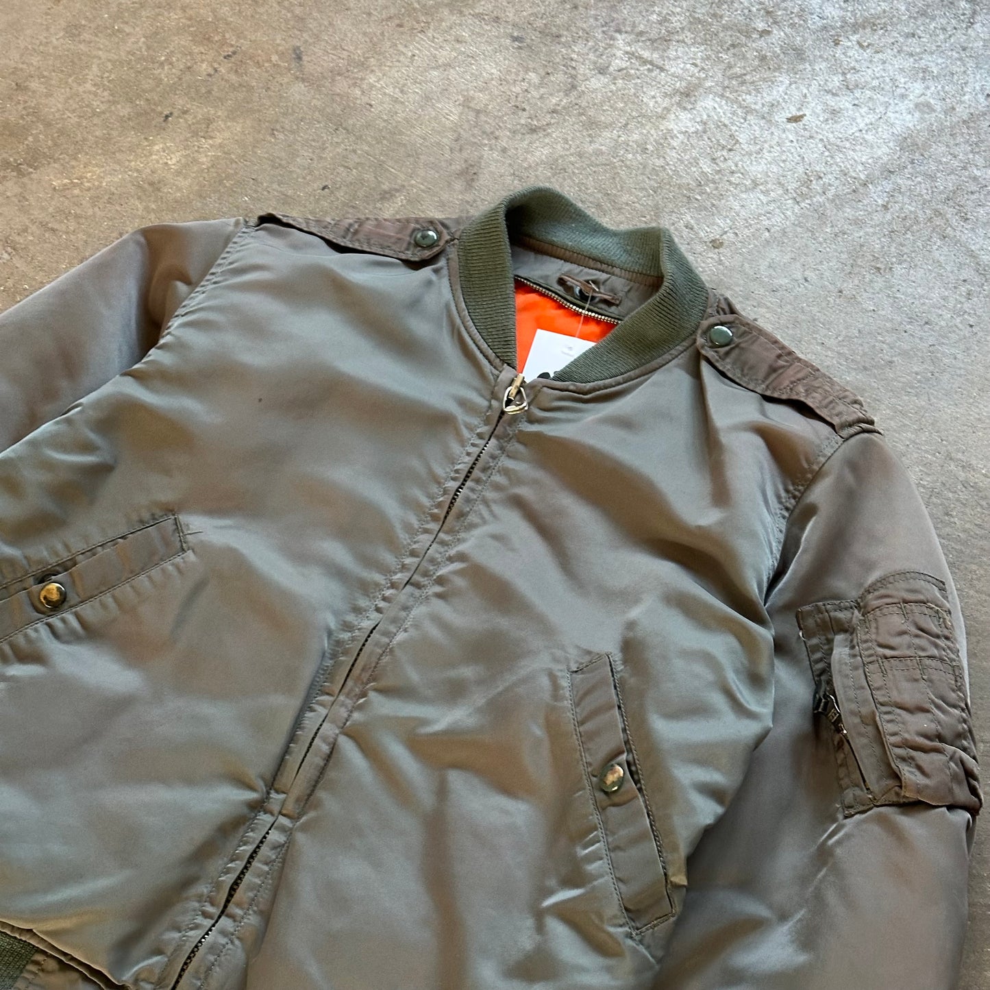 1980's M-1 Bomber Jacket - Medium