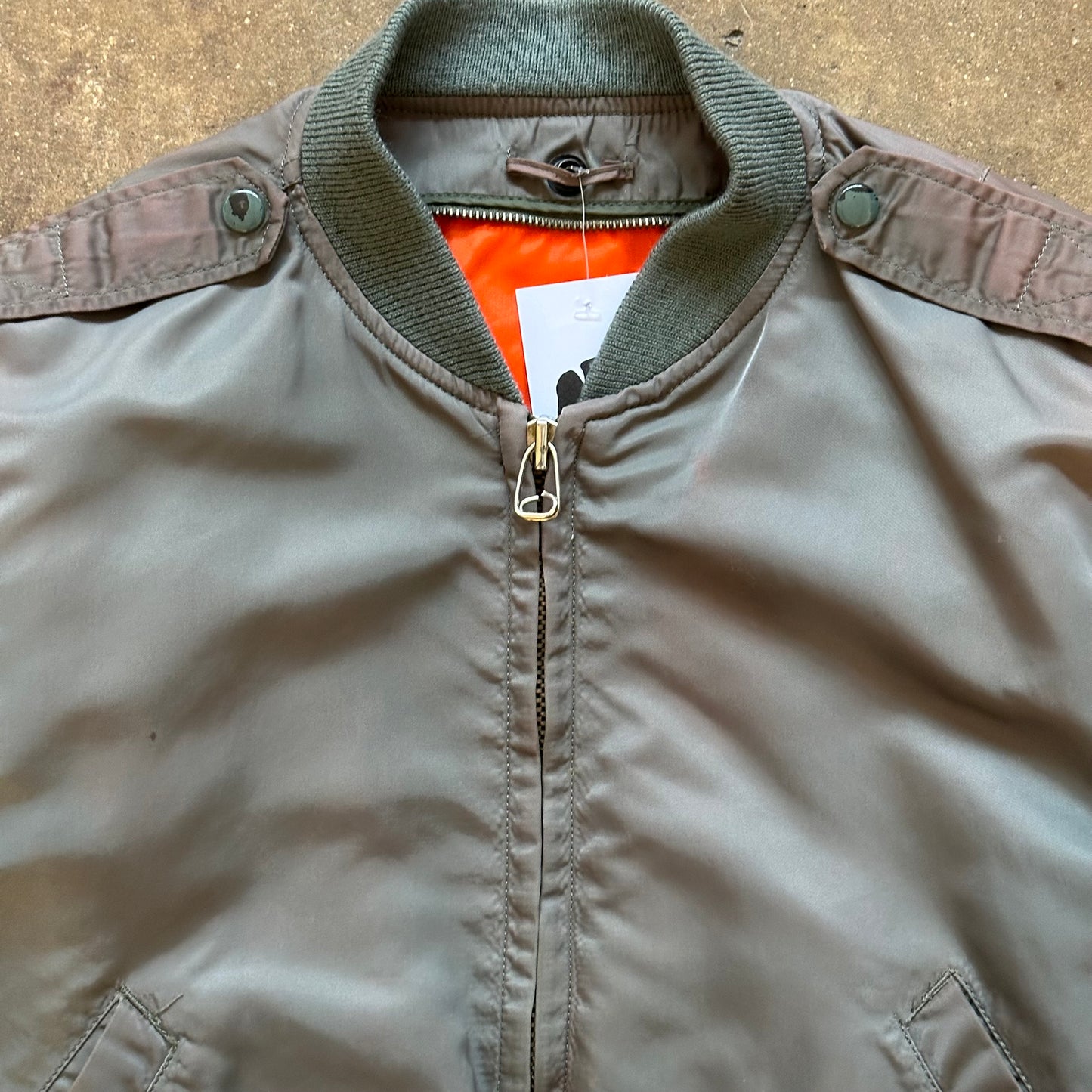 1980's M-1 Bomber Jacket - Medium