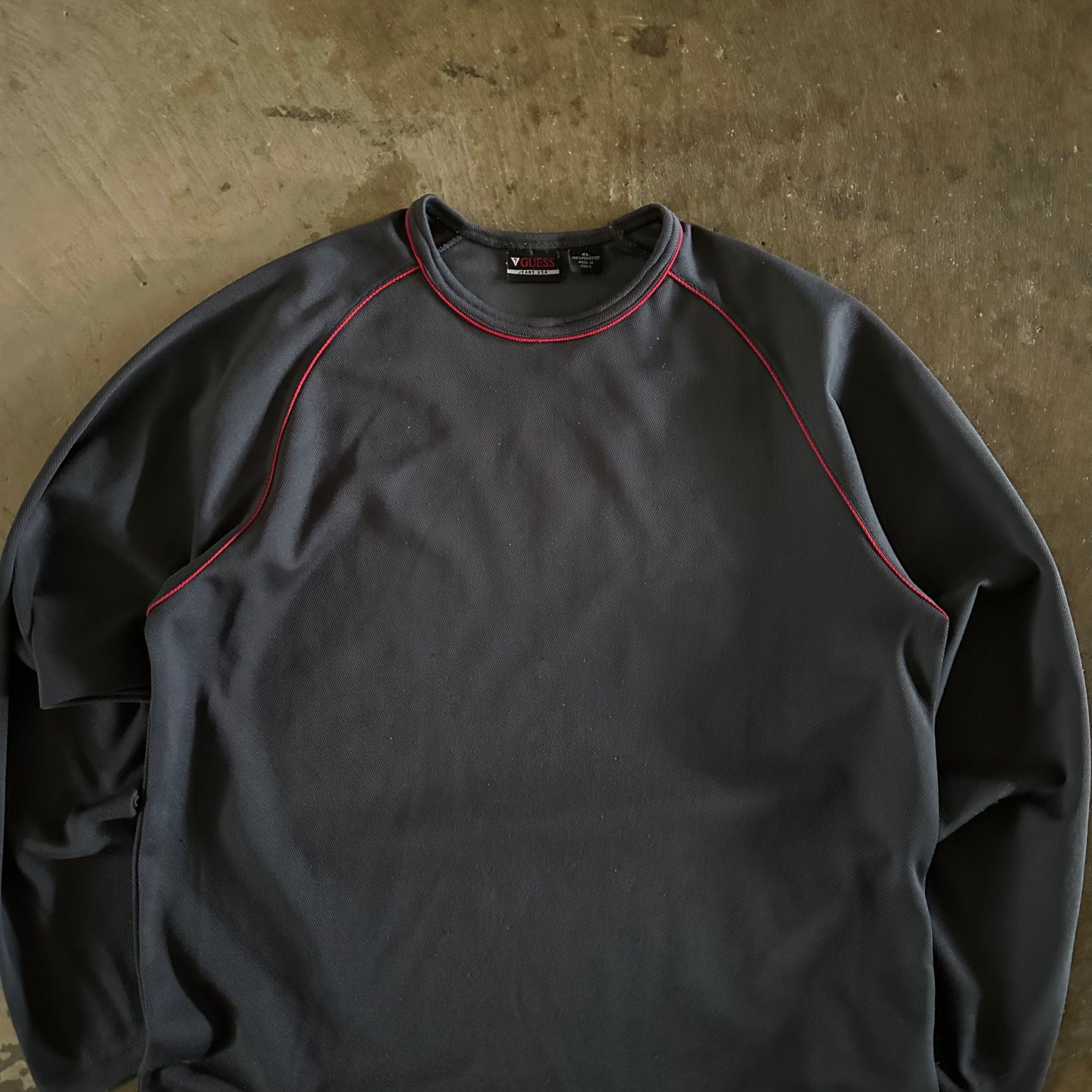 2000's Guess Long Sleeve Jersey - Extra Large