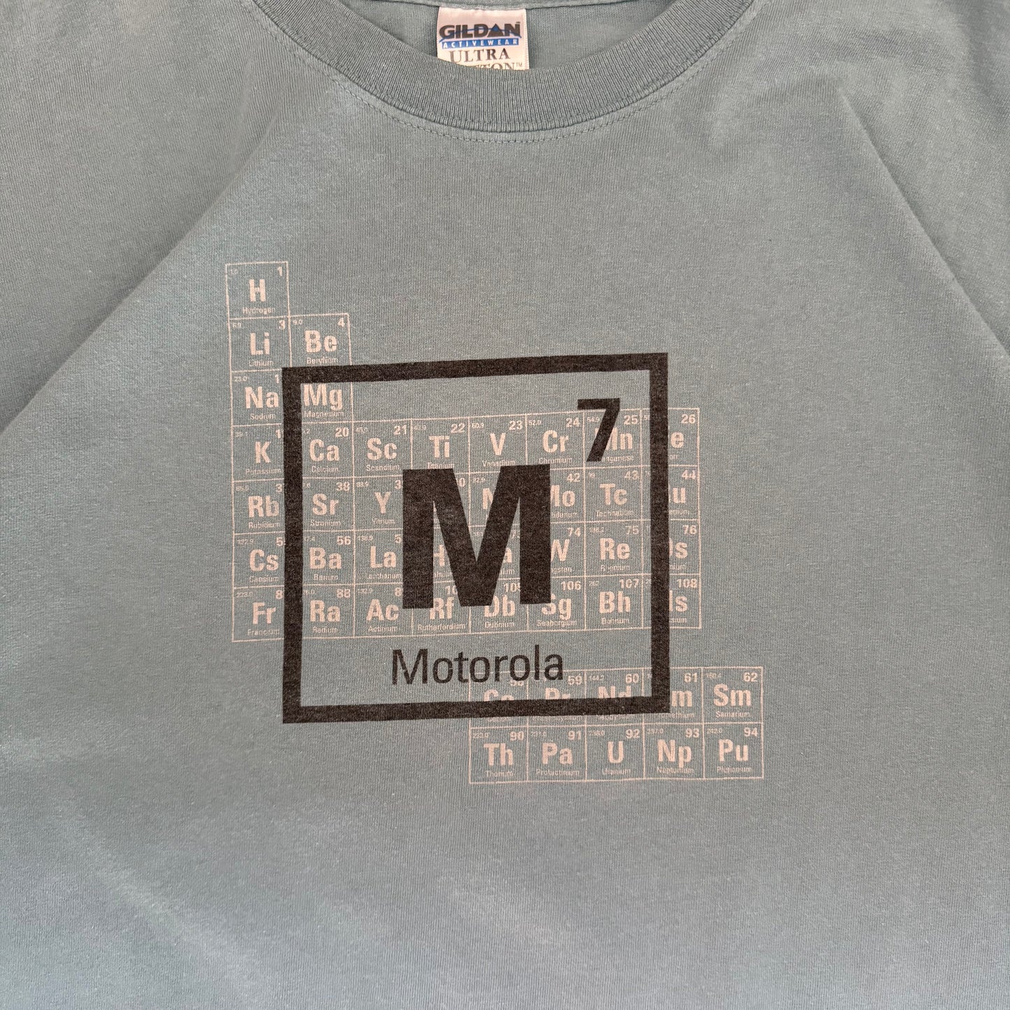2000’s Motorola Periodic Table of Elements Graphic Tee - Extra Large