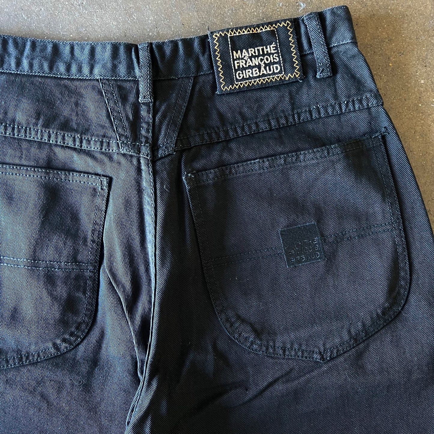 1990’s Marithe Francois Girbaud Black Short - 32