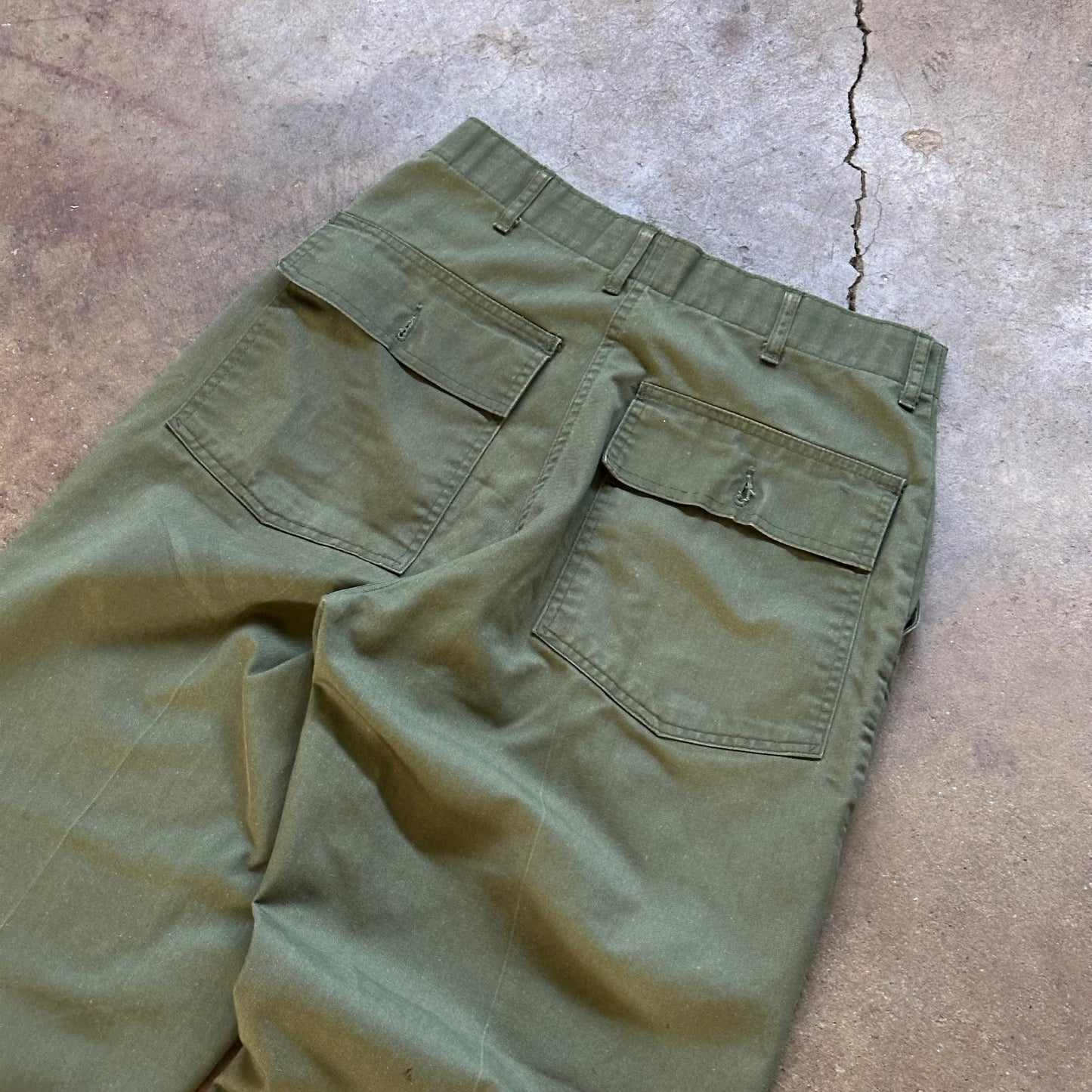 1980's Military Fatigue Pants - 30x30
