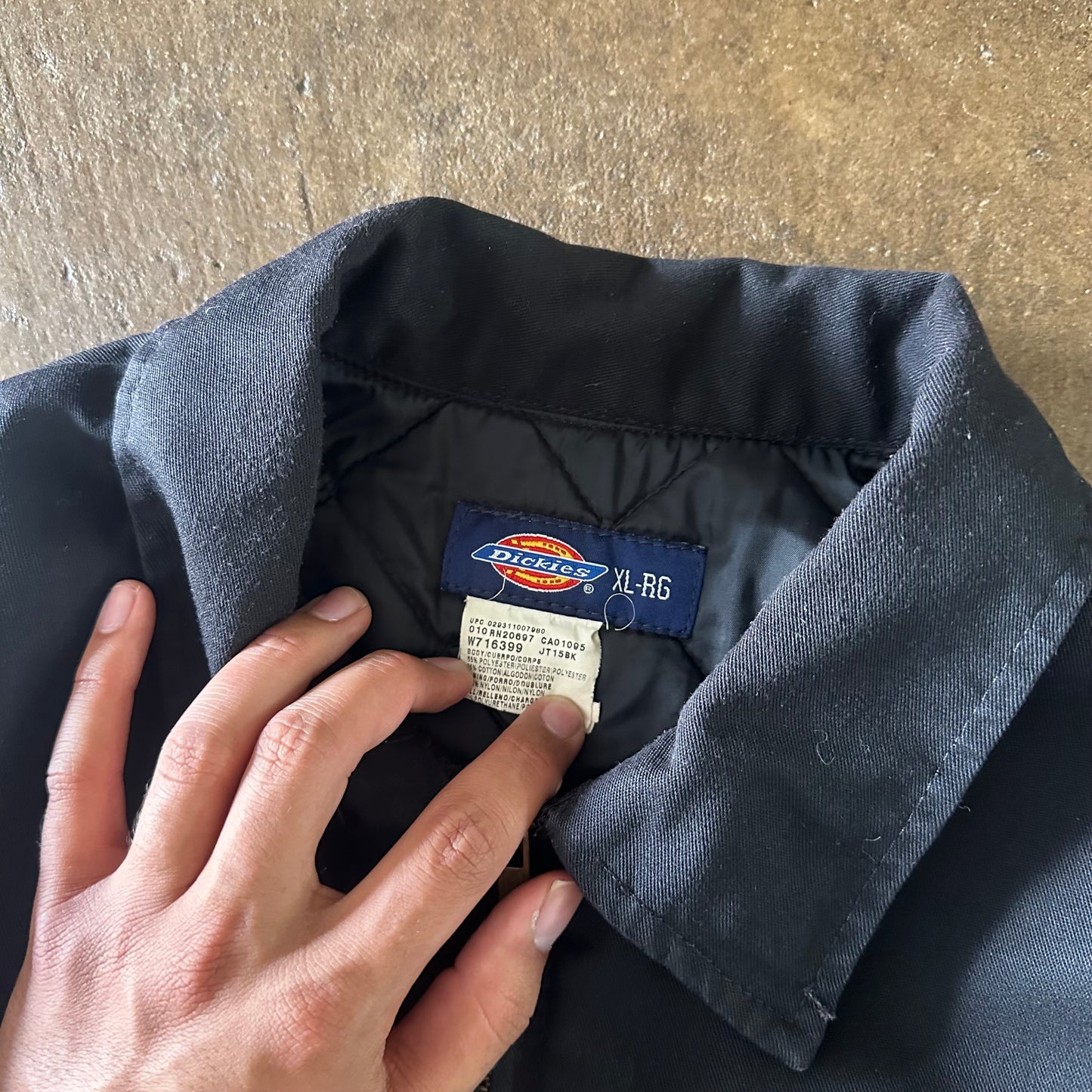 2000's Dickies Zip Up Work Coat - Extra Large
