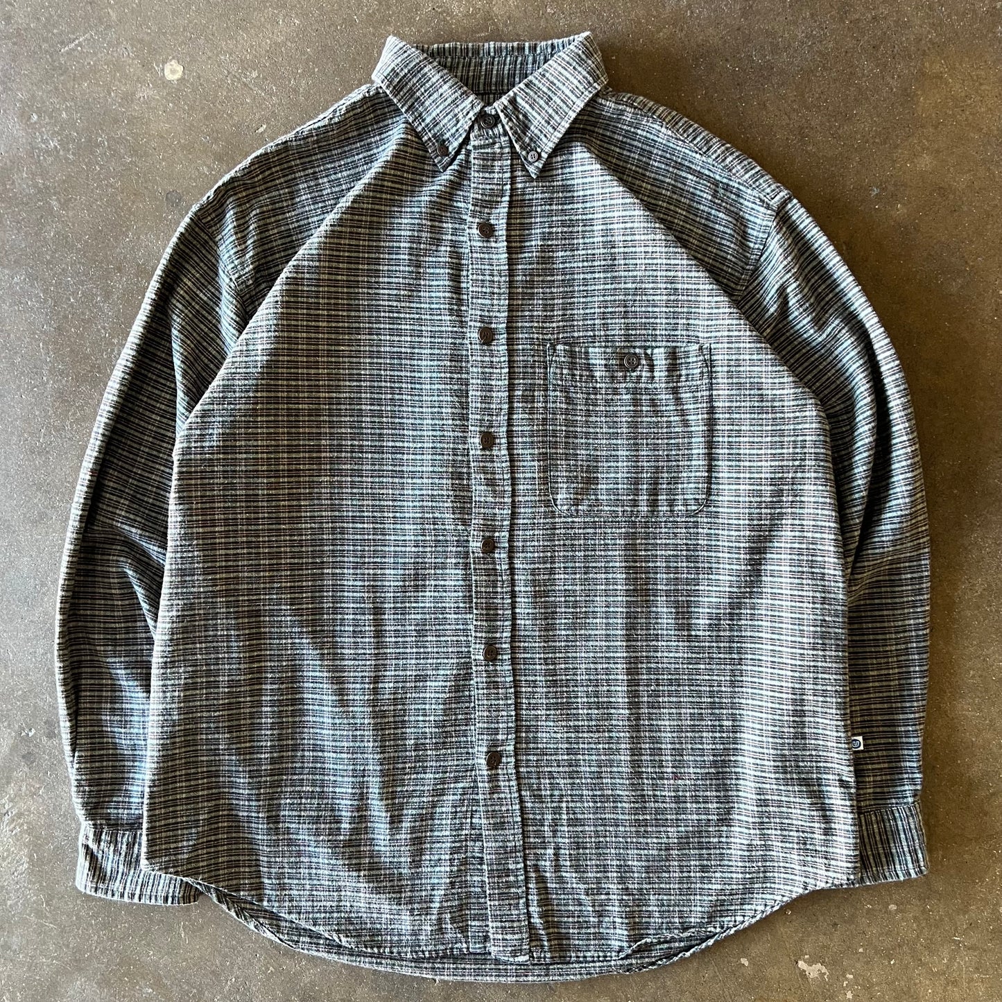 1990’s Utility Multi Color Check Flannel - Medium