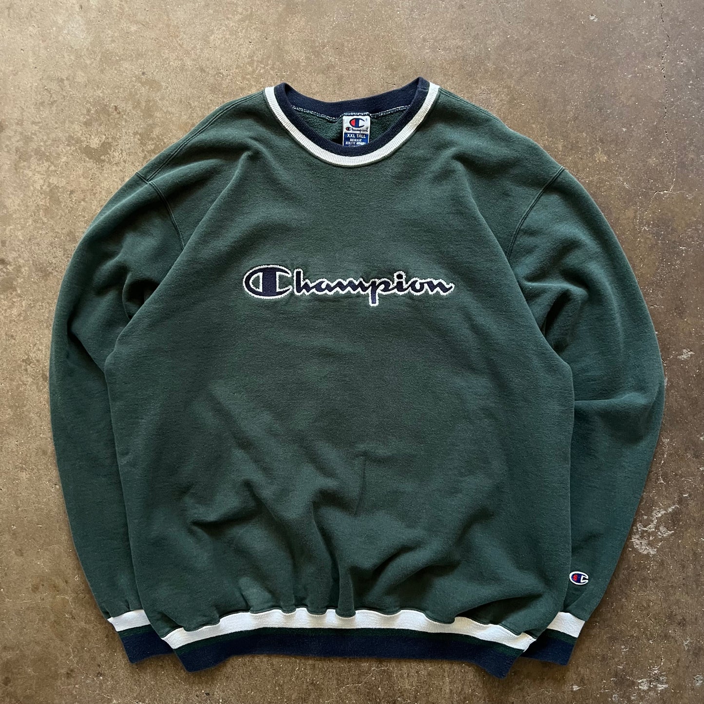 1990’s Champion Script Sweater- XXL