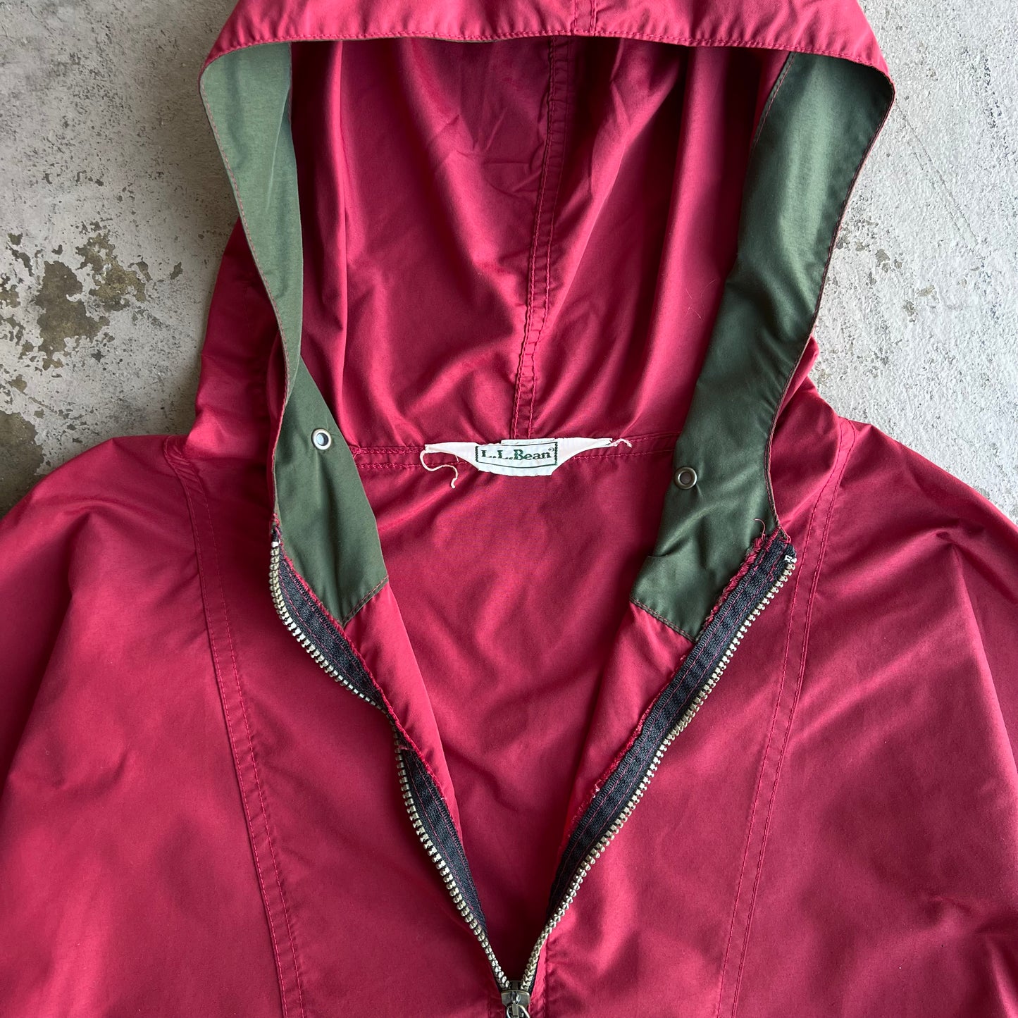 1990's LL Bean Quarter Zip Anorak - Large