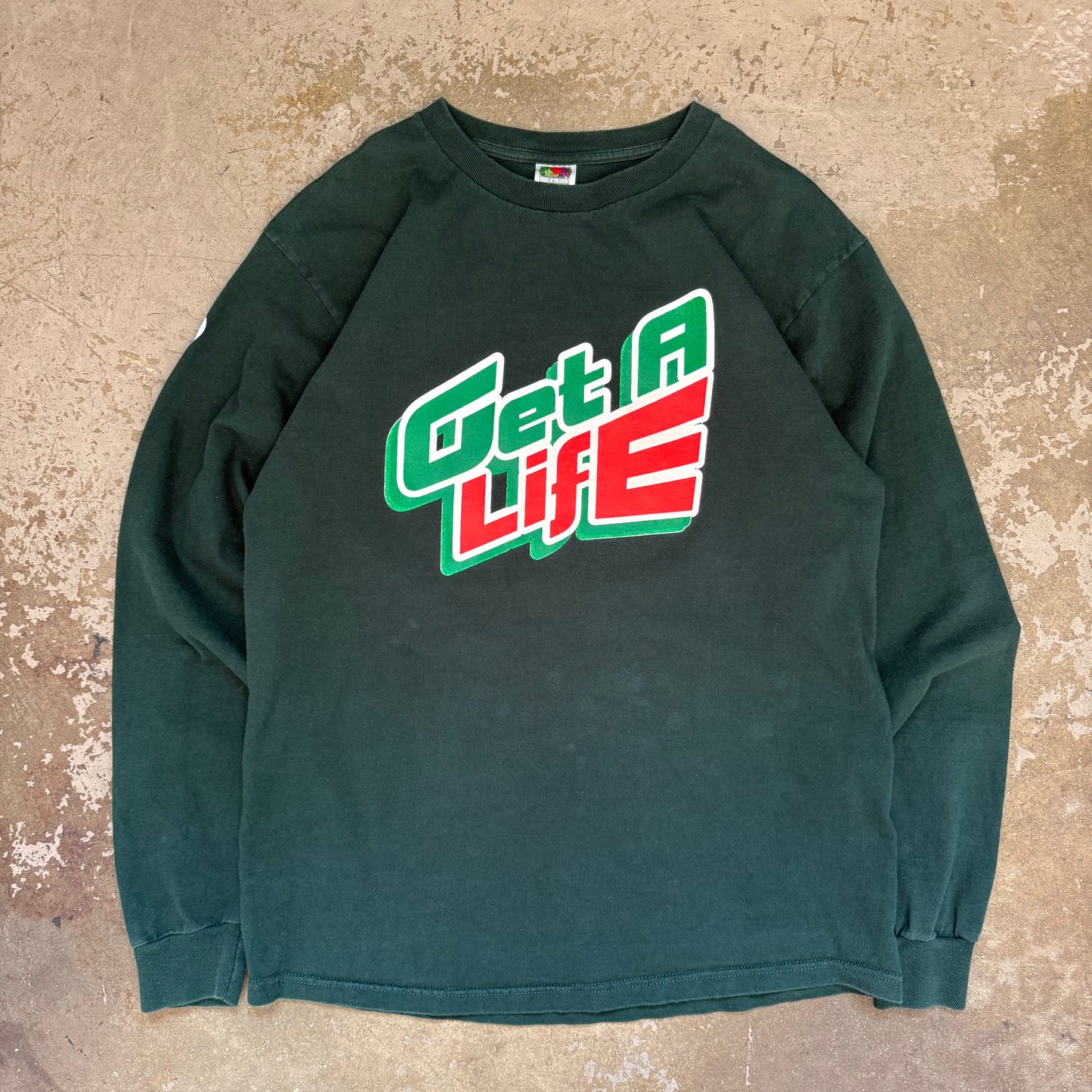 2000’s “Get A Life” Spoof Jesus Graphic Tee - Large