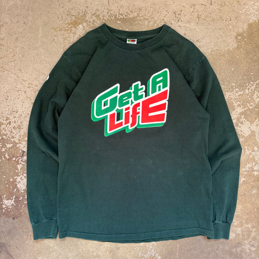 2000’s “Get A Life” Spoof Jesus Graphic Tee - Large