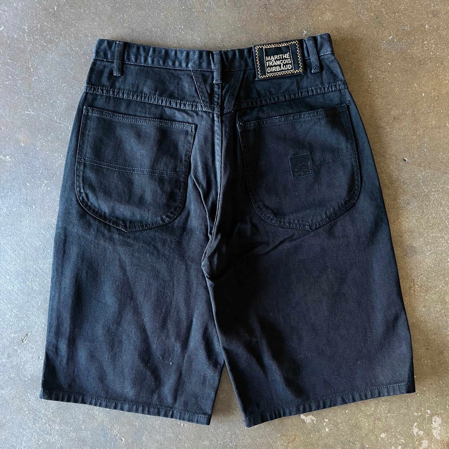 1990’s Marithe Francois Girbaud Black Short - 32