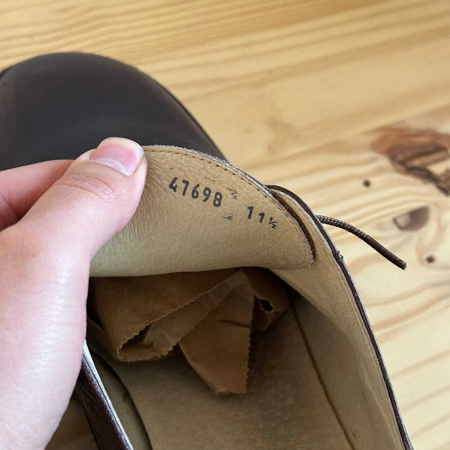 J. Crew Square Toe Derby - Size 11.5