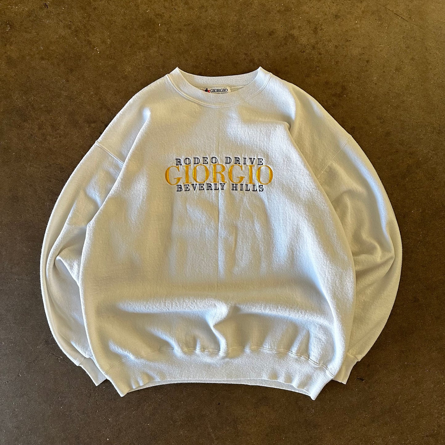 1990's Giorgio Rodeo Drive Beverly Hills Crewneck - Extra Large