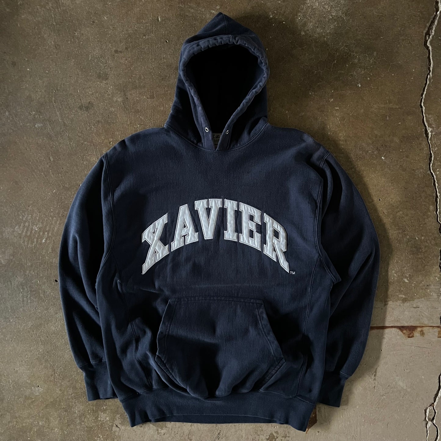 1990’s Xavier Collegiate Hoodie- Medium