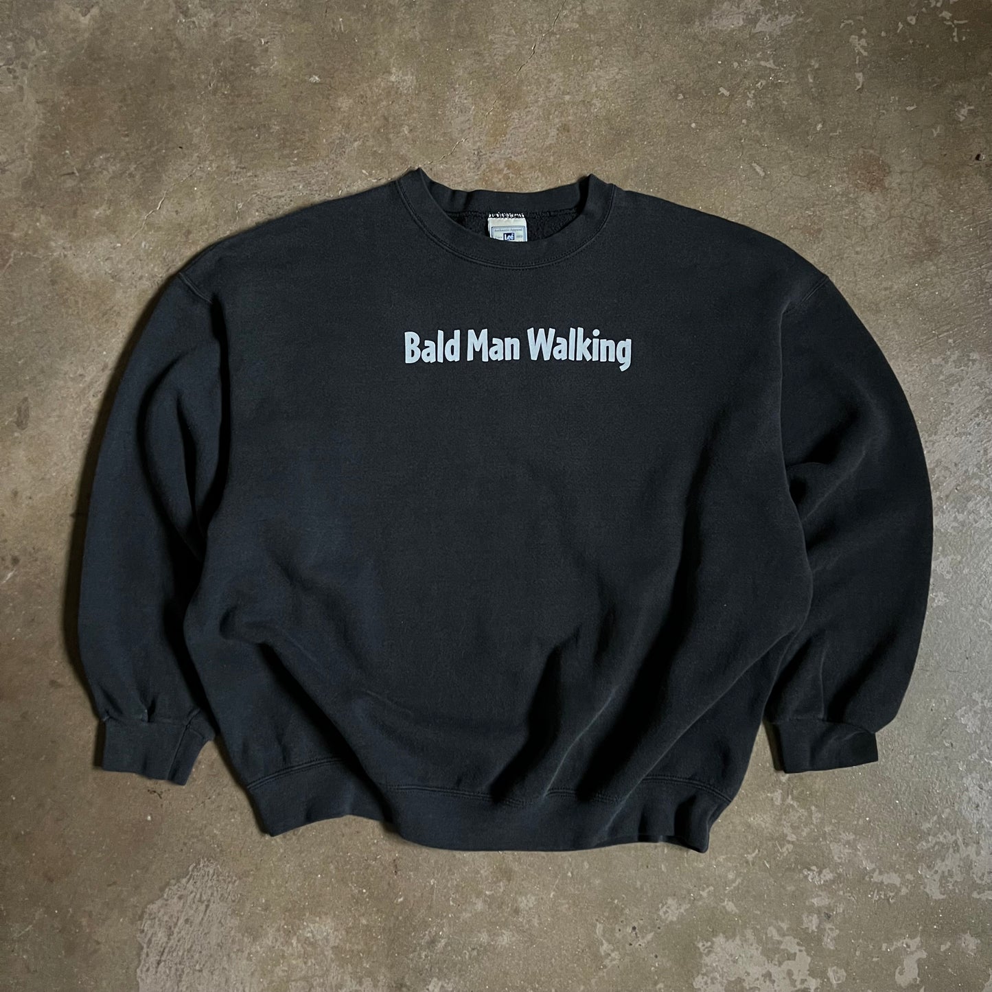 2000’s “Bald Man Walking” Crewneck- Extra Large