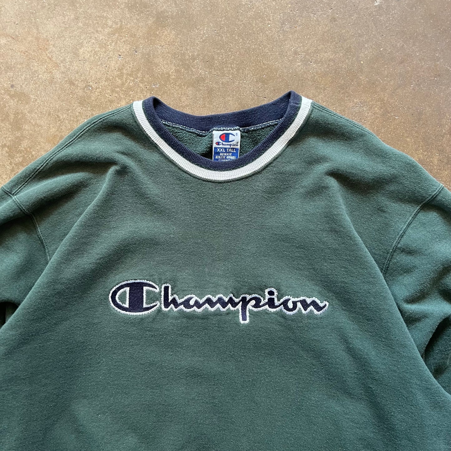 1990’s Champion Script Sweater- XXL