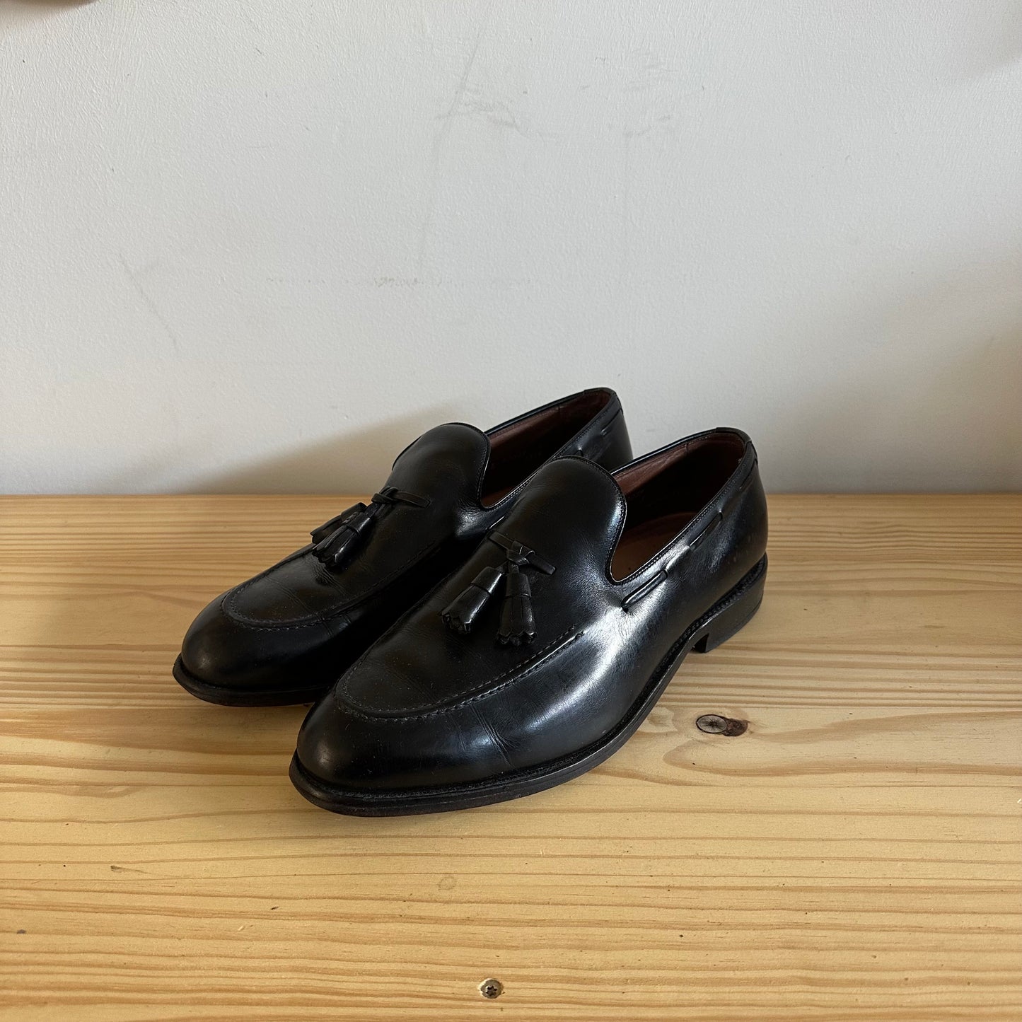 1990's Allen Edmonds Tassel Loafers - Size 9