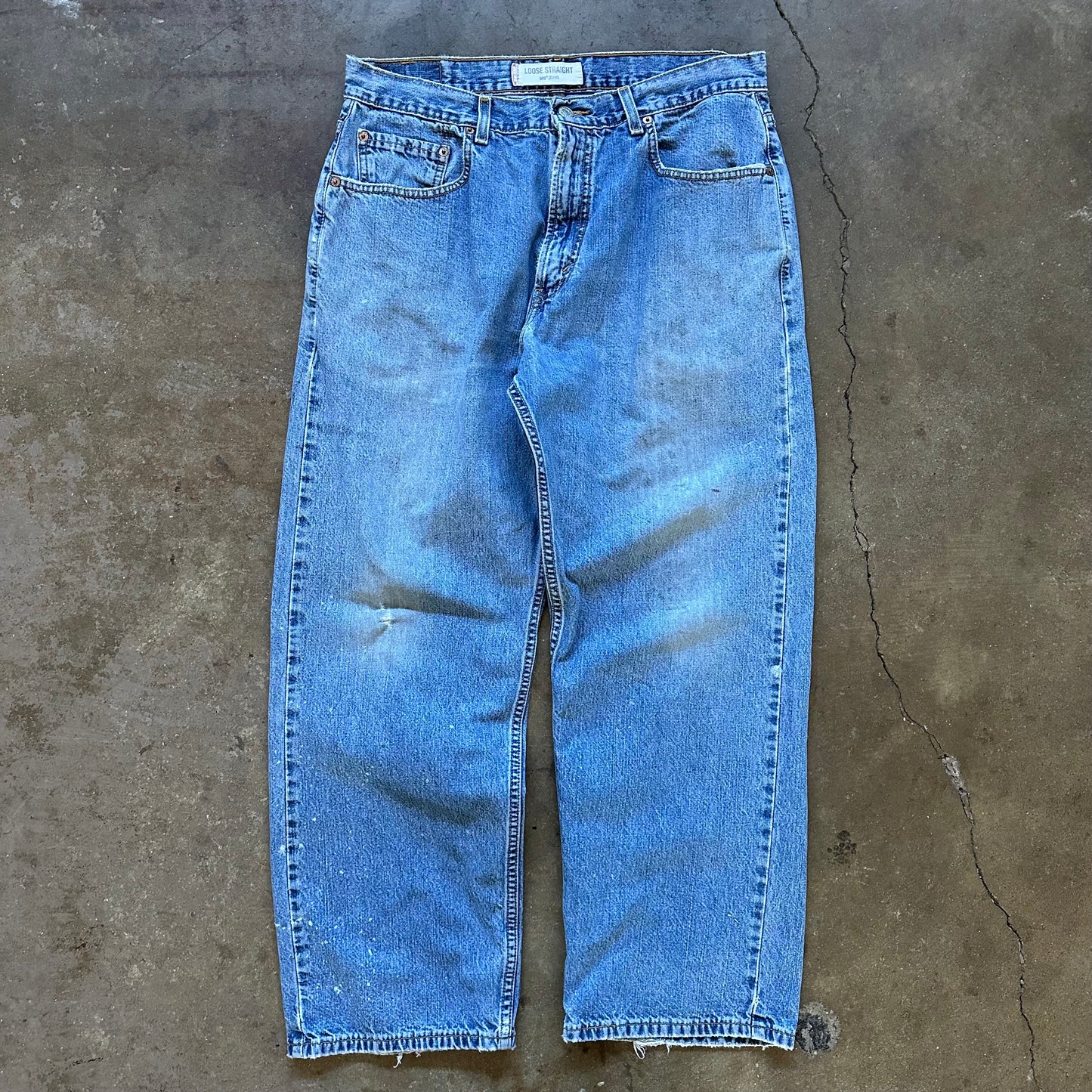 2000's Levi's 569 Loose Straight Jeans - 34x27