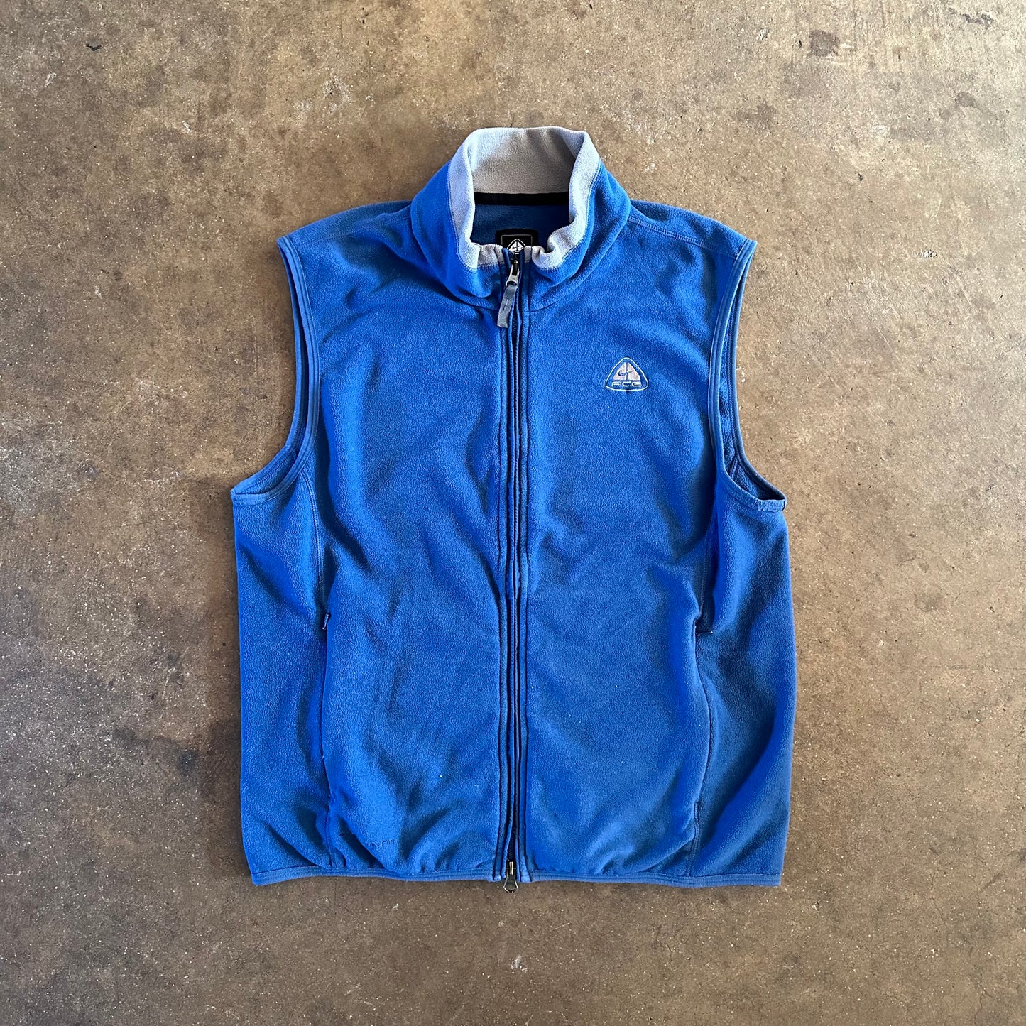 2000's Nike ACG "Cobalt" Fleece Vest - Medium