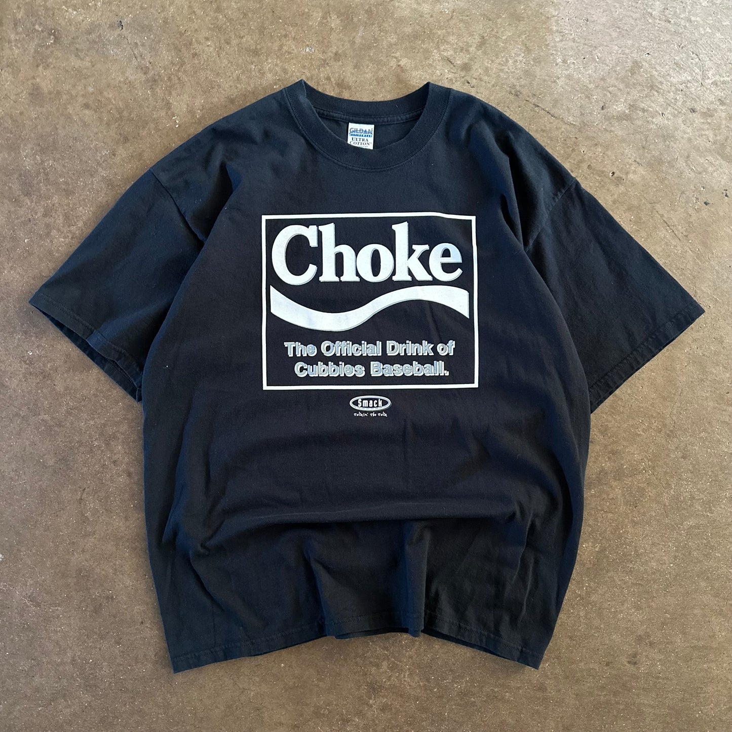 2000's "Choke" Chicago Cubs Parody Tee- Extra Large