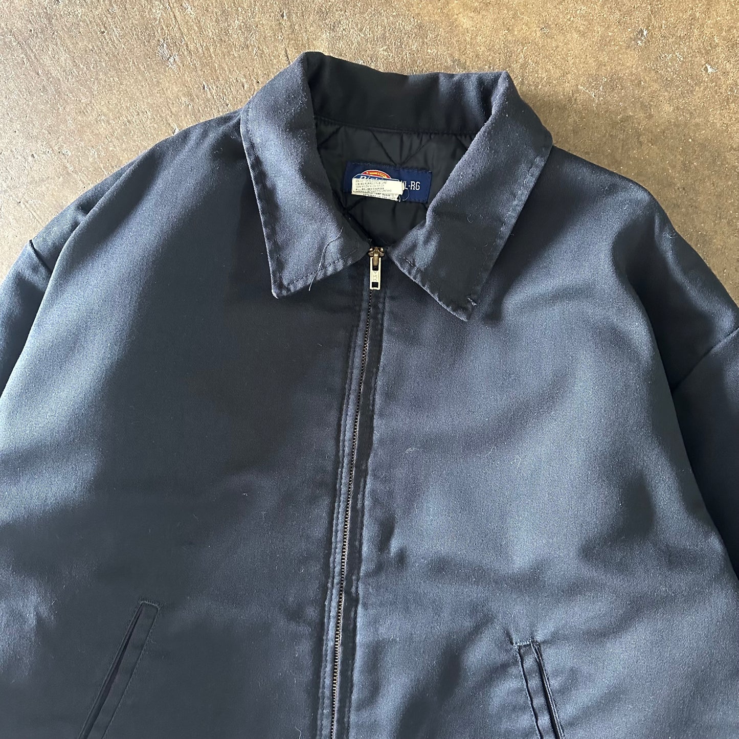 2000's Dickies Zip Up Work Coat - Extra Large