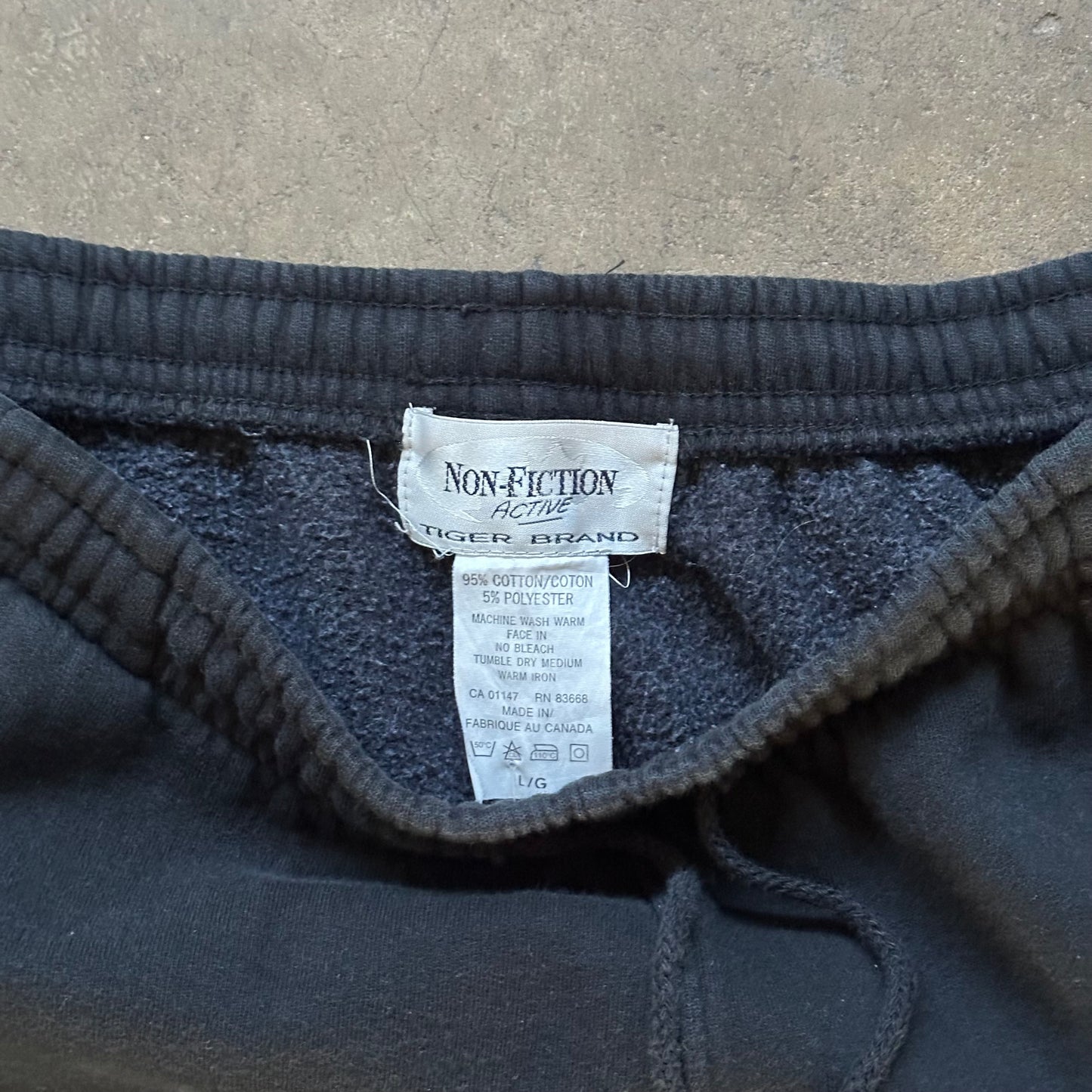 1990's Wide Leg Sweatpants - Large