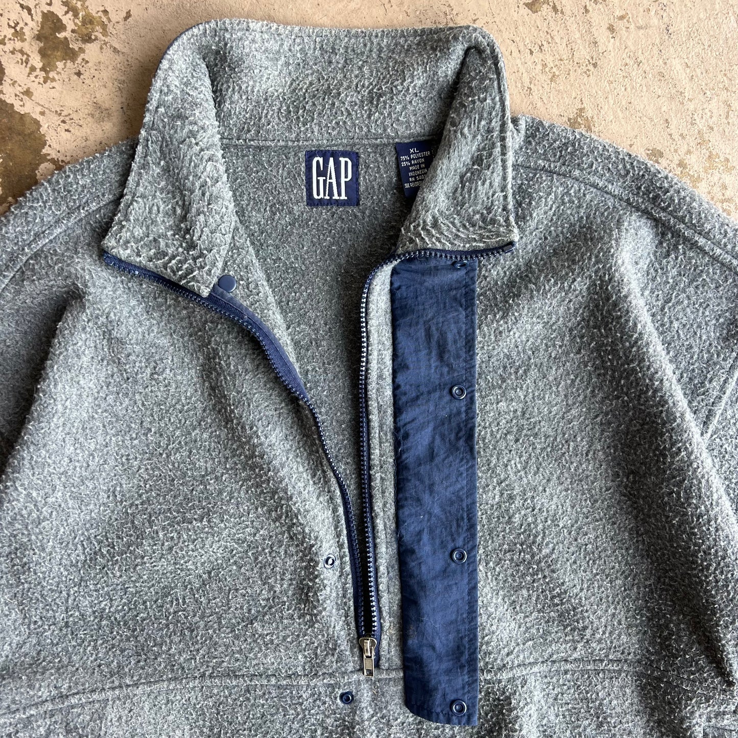 1990's Gap 1/2 Zip Fleece - Extra Large