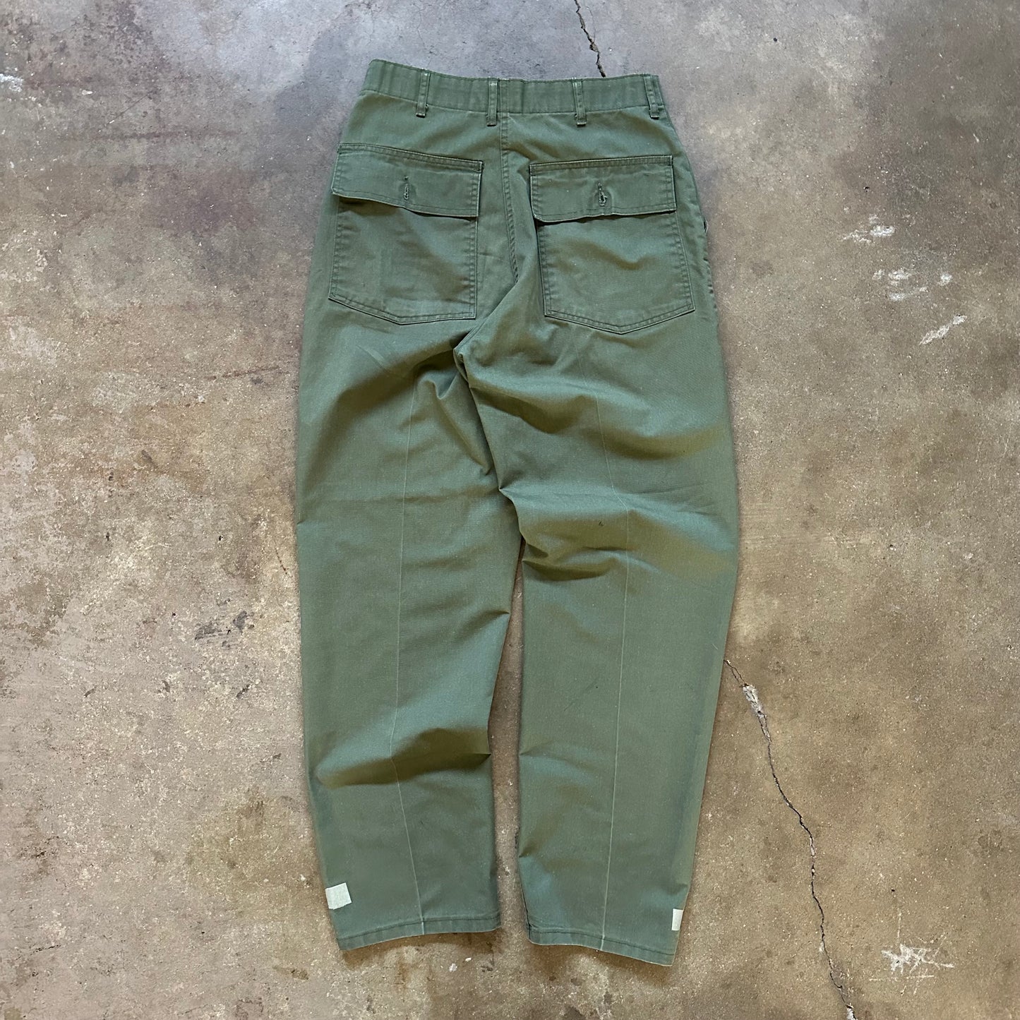 1980's Military Fatigue Pants - 30x30