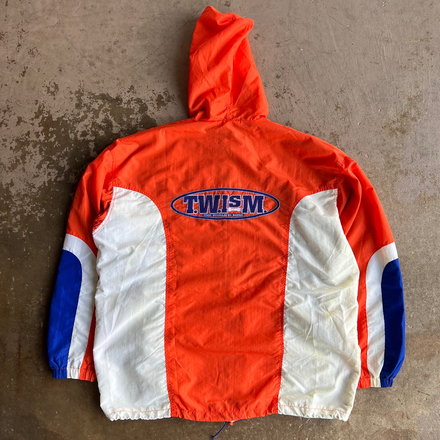1990's Twism Colorblocked Zip Up Jacket - Extra Large