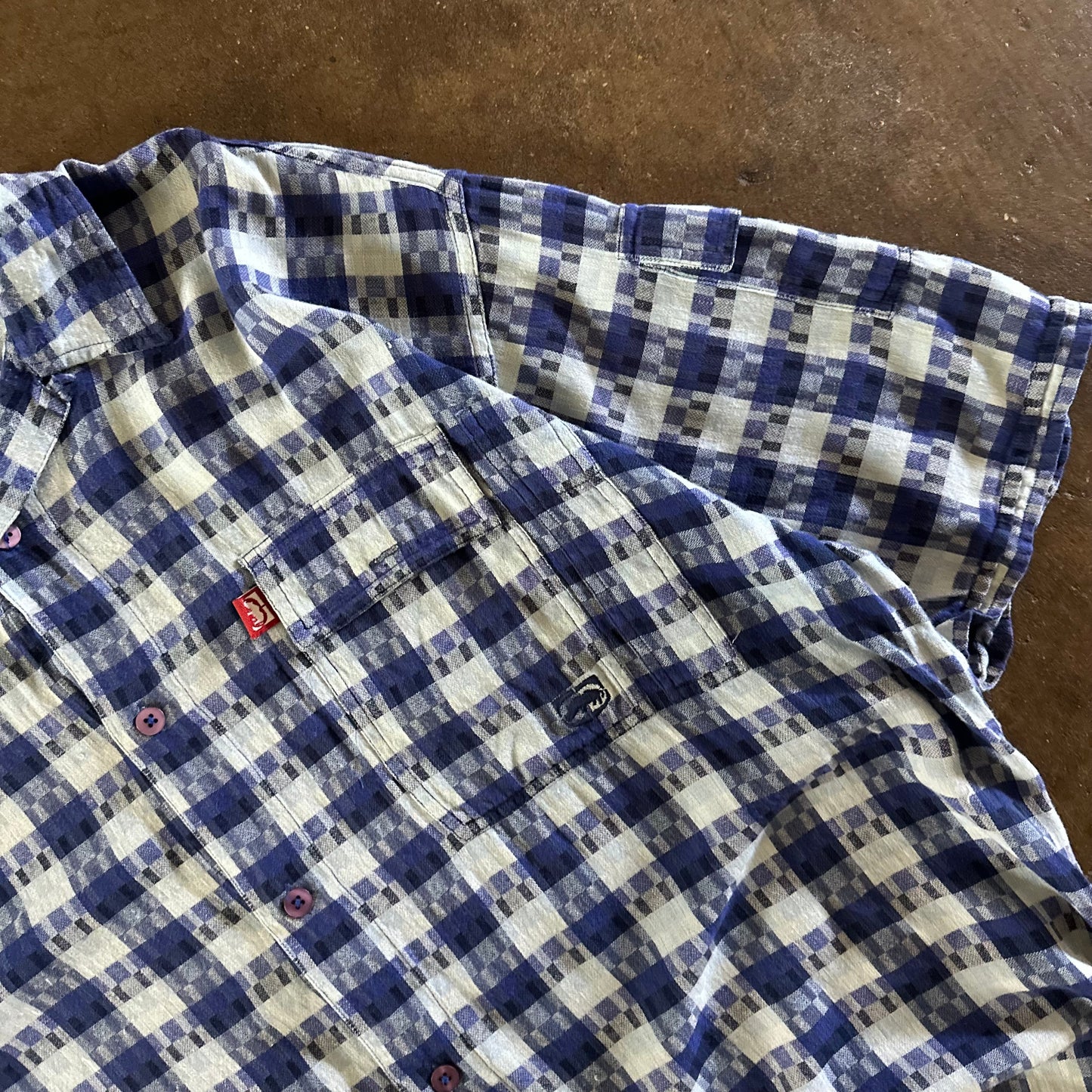 2000's Ecko Camp Collar Button Up Shirt- Extra Large