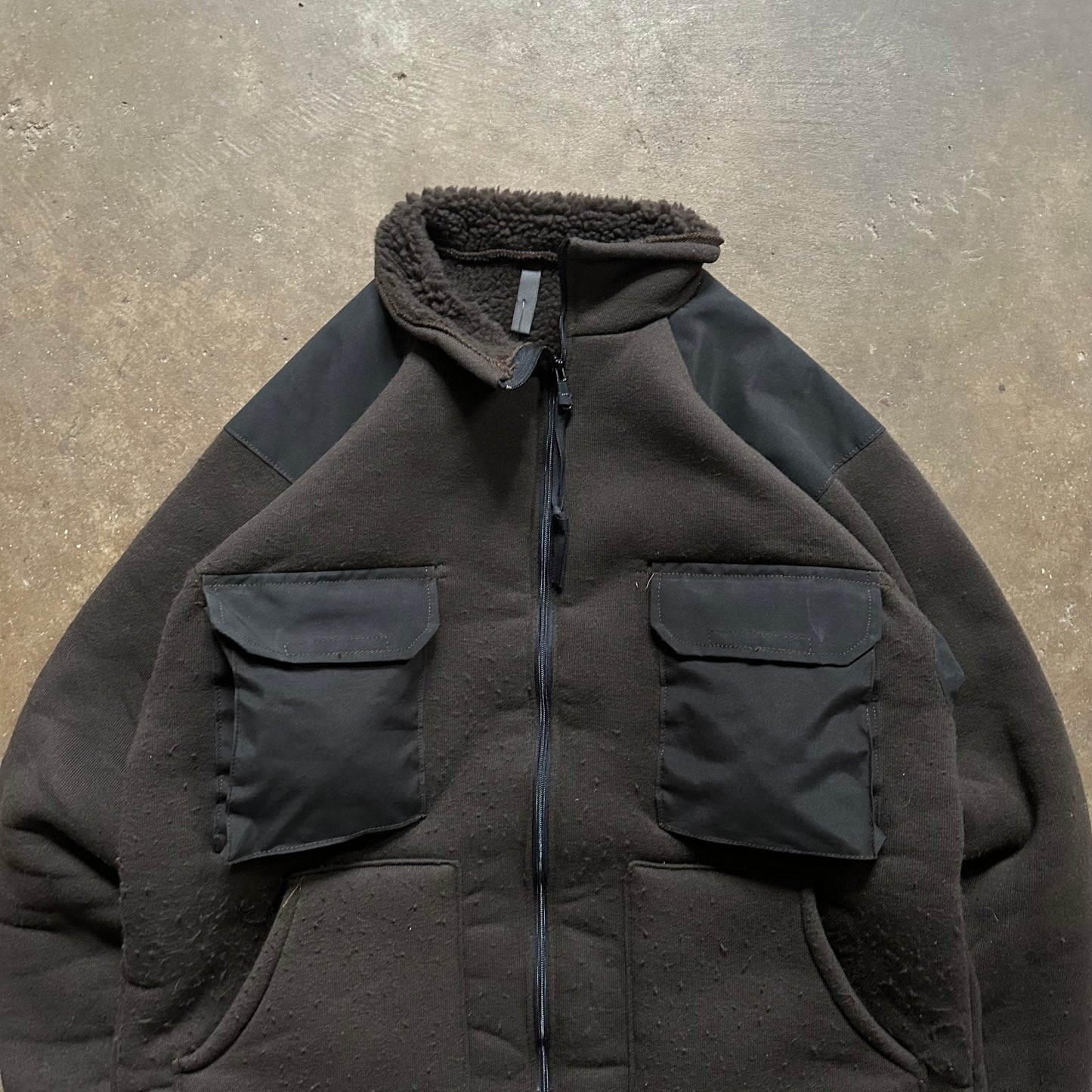 2000's Military Fleece With 3D Pockets- Extra Large