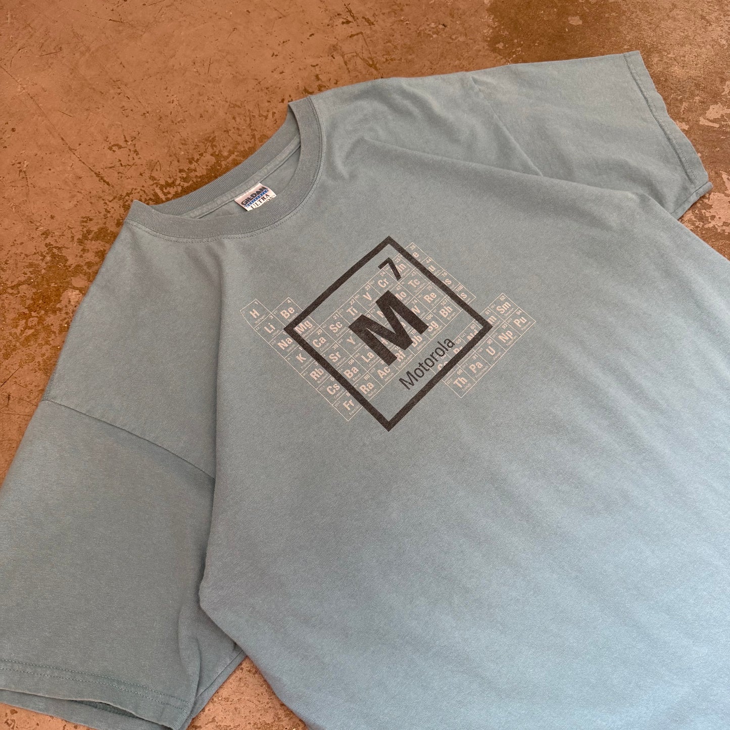 2000’s Motorola Periodic Table of Elements Graphic Tee - Extra Large