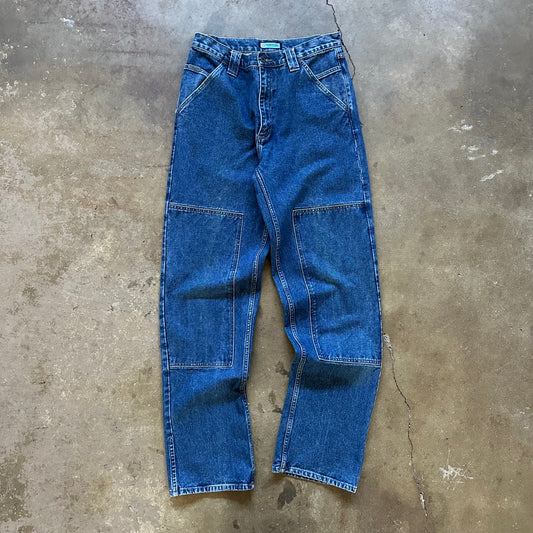 1990's Kenneth Cole Reaction Double Knee Jeans - 32x34