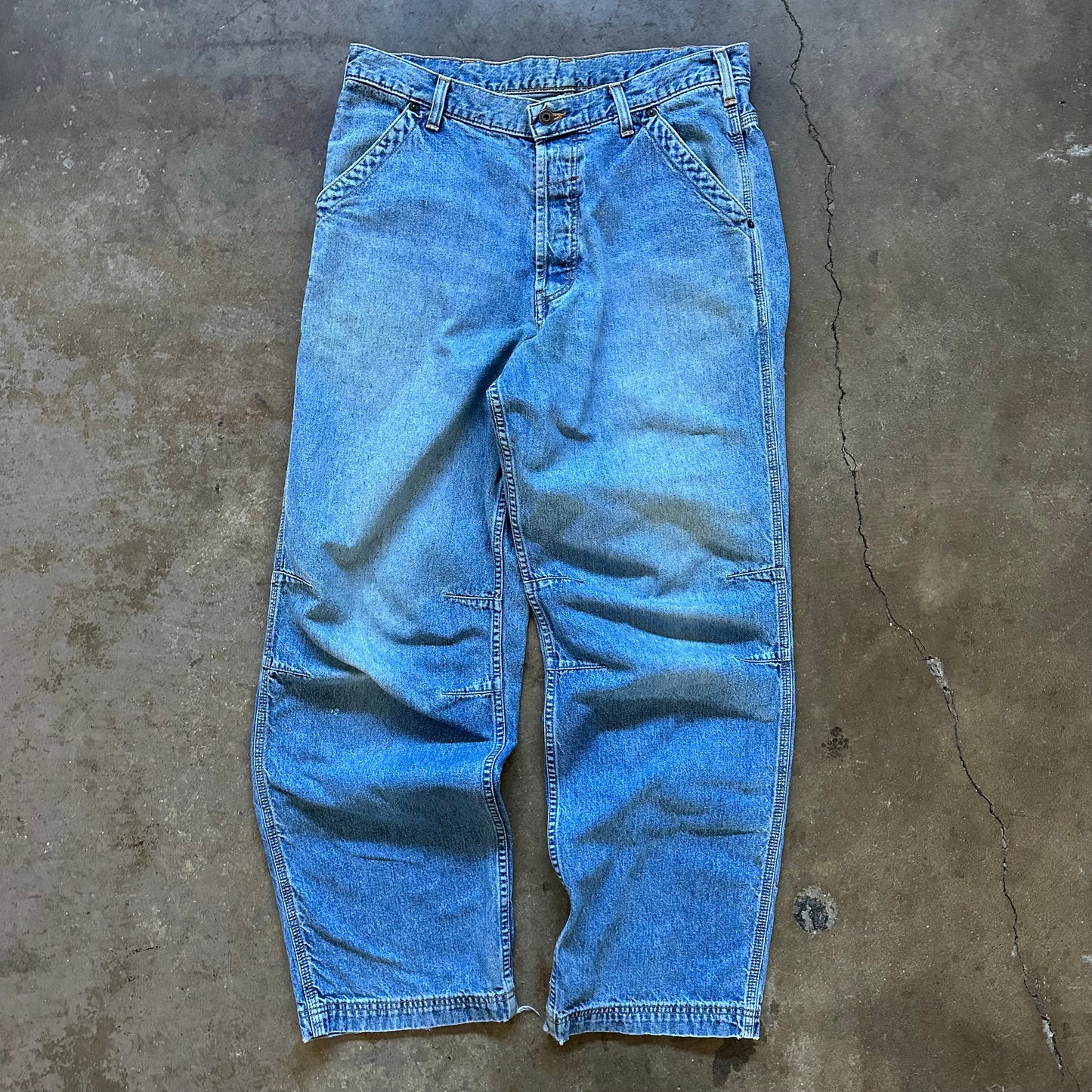 1990's Abercrombie Knee Dart Jeans - 34x31