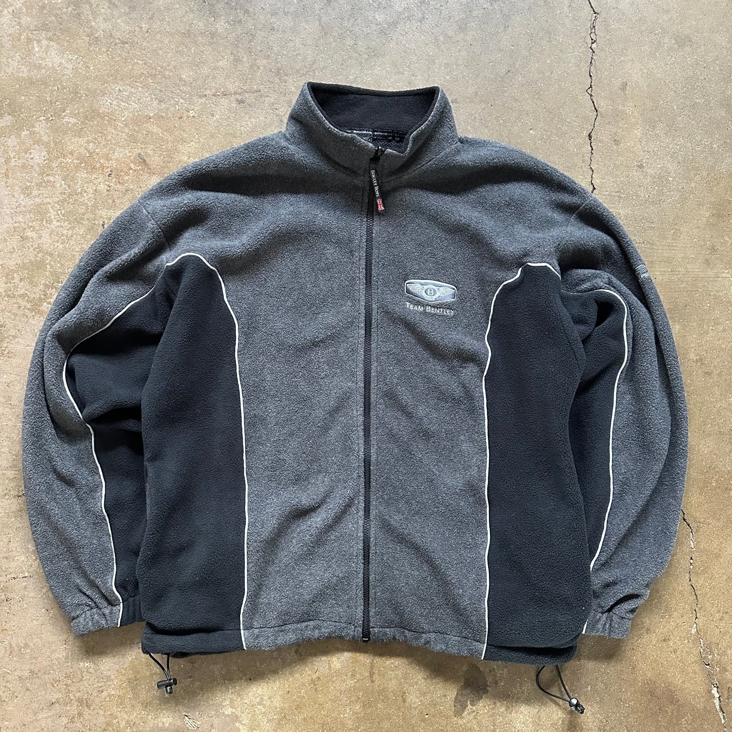 1990's "Team Bentley" Bentley Car's Fleece Jacket - XXL