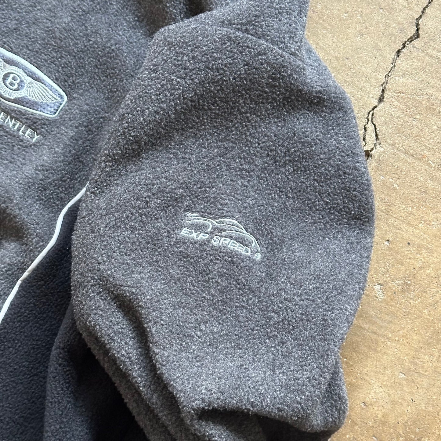 1990's "Team Bentley" Bentley Car's Fleece Jacket - XXL