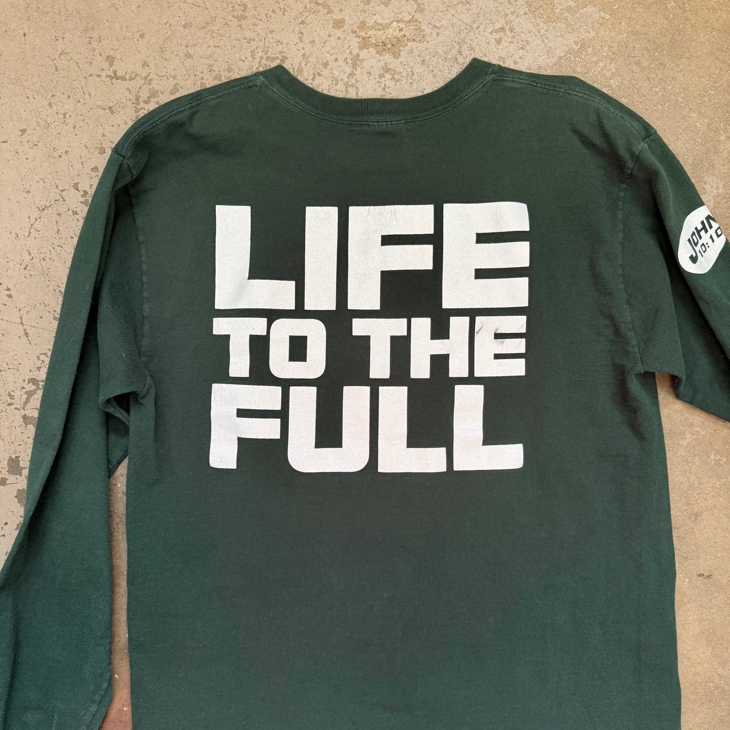 2000’s “Get A Life” Spoof Jesus Graphic Tee - Large