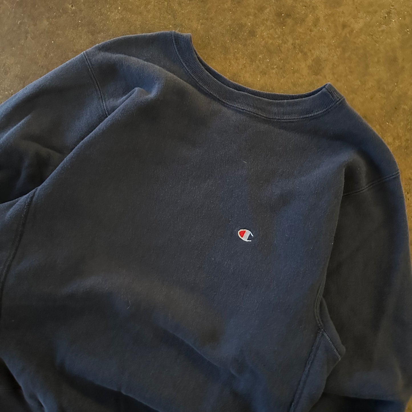 1990's Champion Reverse Weave "Small C" Crewneck - Medium